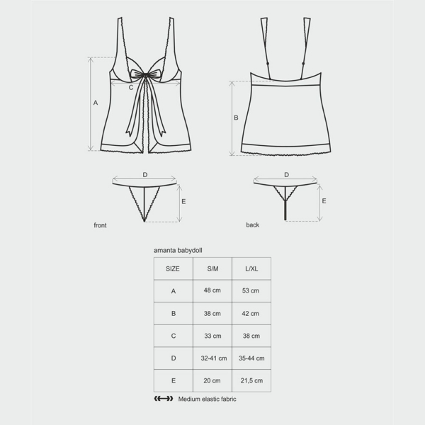 Babydoll Obsessive Amanta - Image 4