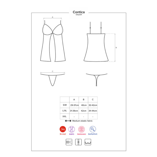 Babydoll Osessive Contica - Image 7