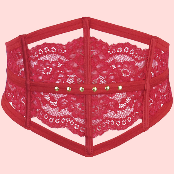 Punane pihavöö Axami V-9772 - Image 4