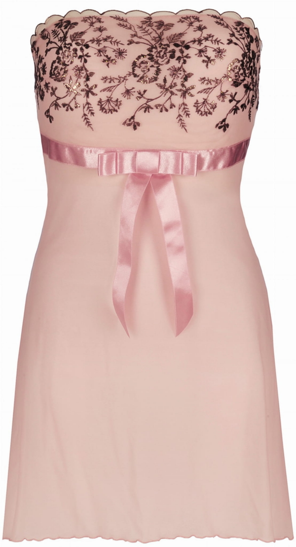 Puuderroosa babydoll Axami V-9519 (kaasa stringid) - Image 4