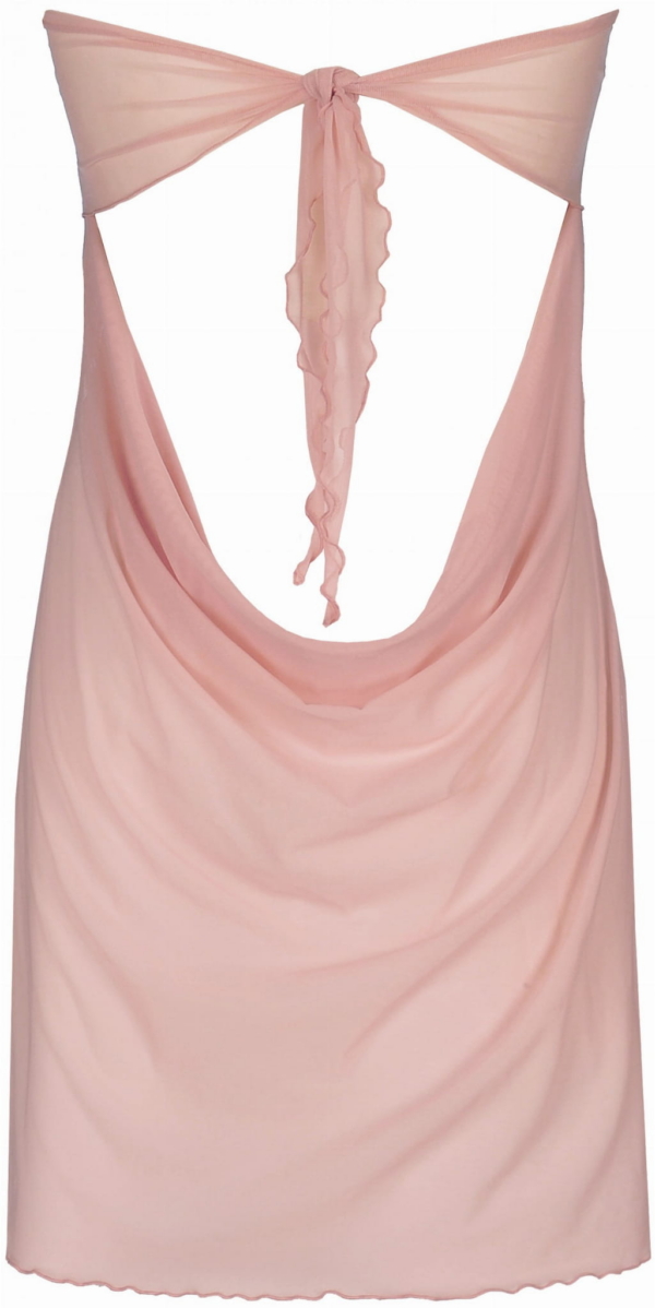 Puuderroosa babydoll Axami V-9519 (kaasa stringid) - Image 5