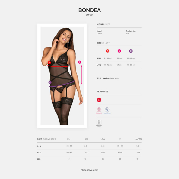 Korsett Obsessive Bondea - Image 7