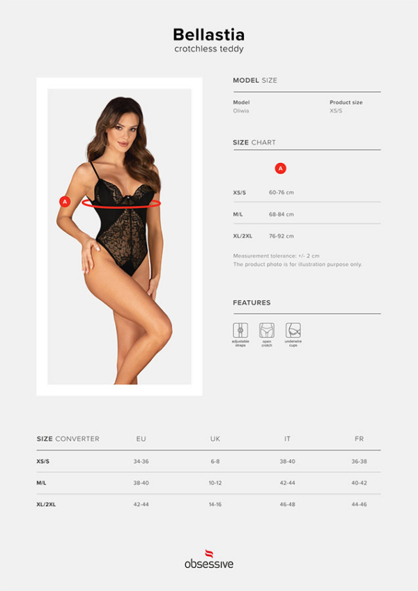 Avatud body Obsessive Bellastia - Image 7