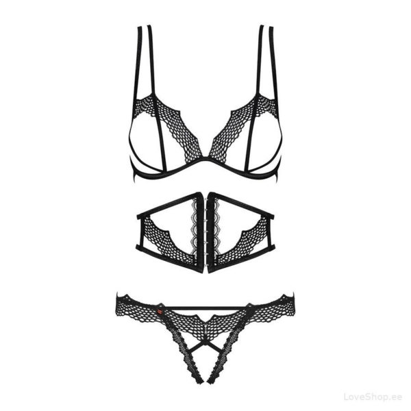 3-osaline pesukomplekt Obsessive Bravelle - Image 5