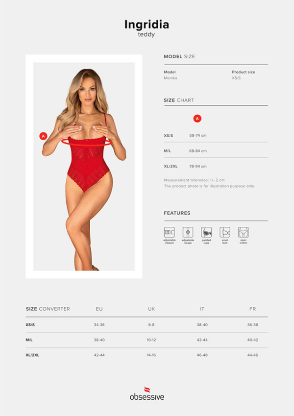 Avatud body Obsessive Ingridia - Image 7