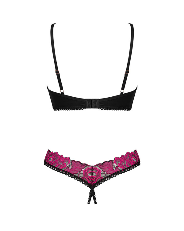 2-osaline avatud pesukomplekt Obsessive Rosenty - Image 6