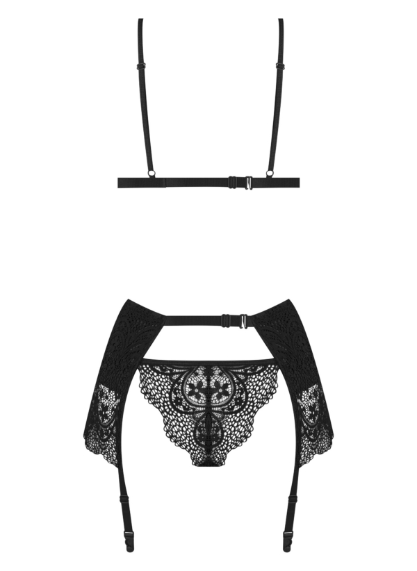 3-osaline pesukomplekt Beauty Night Obsidian Desire - Image 10